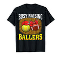 Busy Raising Ballers Tennis Football Mom T-Shirt - Trendy Graphic Unisex - T-Shirt, Sweatshirt, Hoodie