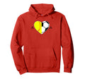 Soccer And Softball Heart Catcher Hoodie - Novelty Apparel for Adults - T-Shirt, Sweatshirt, Hoodie
