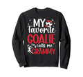 My Favorite Soccer Goalie Grammy Sweatshirt - Trendy Graphic Men Women - T-Shirt, Sweatshirt, Hoodie