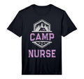Camp Nurse Summer Camping Staff T-Shirt - Fun Novelty Design for Adults - T-Shirt, Sweatshirt, Hoodie