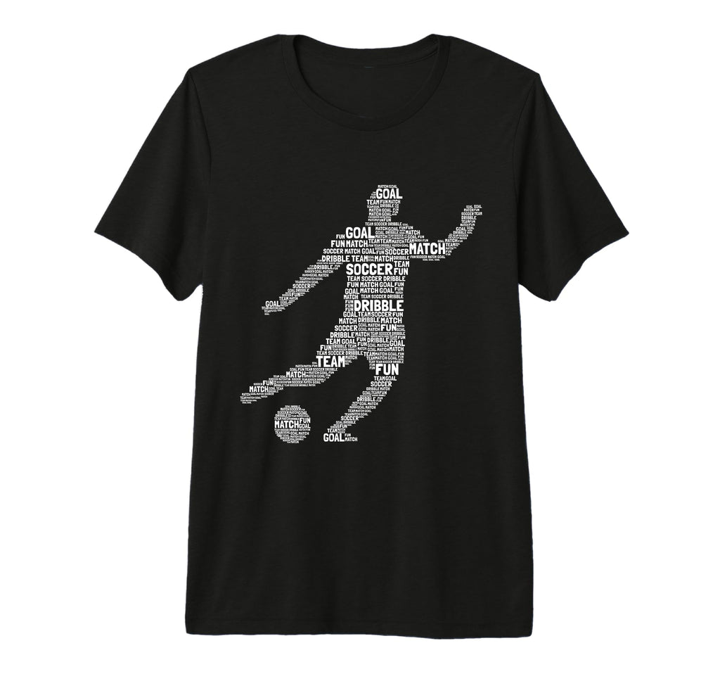Soccer Player Coaches Fan Tri Blend T-Shirt - Unique Graphic Men Women - T-Shirt, Sweatshirt, Hoodie