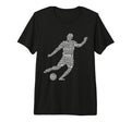 Soccer Player Coaches Fan Tri Blend T-Shirt - Unique Graphic Men Women - T-Shirt, Sweatshirt, Hoodie