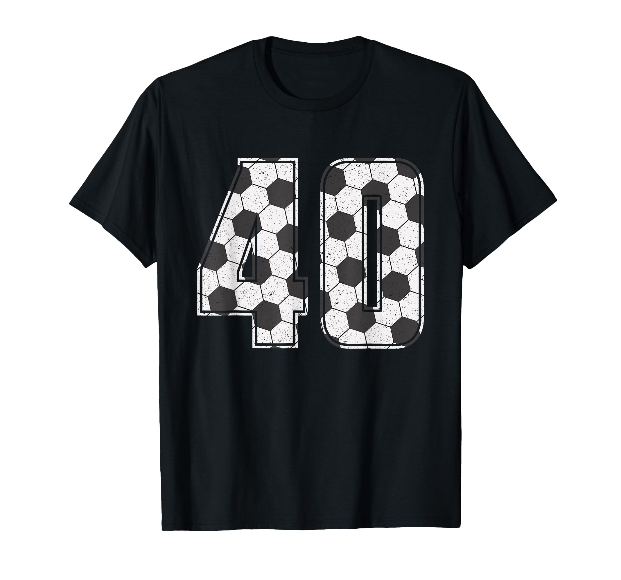 Soccer Player Number 40 Forty Soccer T-Shirt - Unique Graphic Men Women - T-Shirt, Sweatshirt, Hoodie