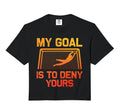 Soccer Goalie Art Gag Soccer Player Hoodie - Fun Novelty Design for Adults - T-Shirt, Sweatshirt, Hoodie