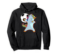 Funny Soccer Dab Dabbing Unicorn Hoodie - Aesthetic Graphic for Adults - T-Shirt, Sweatshirt, Hoodie