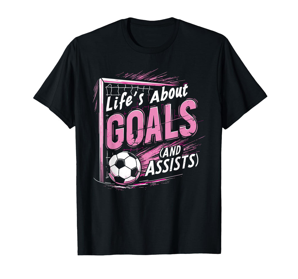 Soccer Soccer Player Lifes About T-Shirt - Minimalist Print Men Women - T-Shirt, Sweatshirt, Hoodie