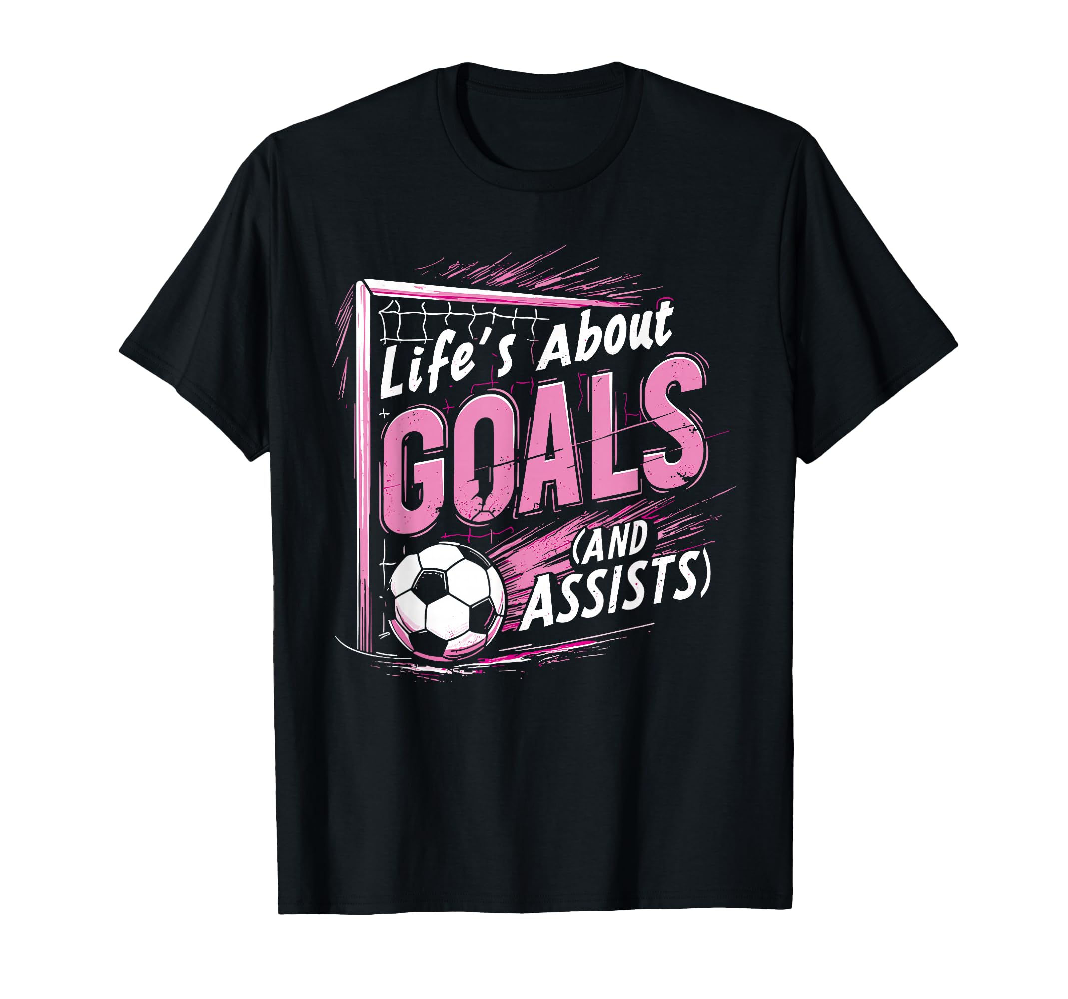 Soccer Soccer Player Lifes About T-Shirt - Minimalist Print Men Women - T-Shirt, Sweatshirt, Hoodie