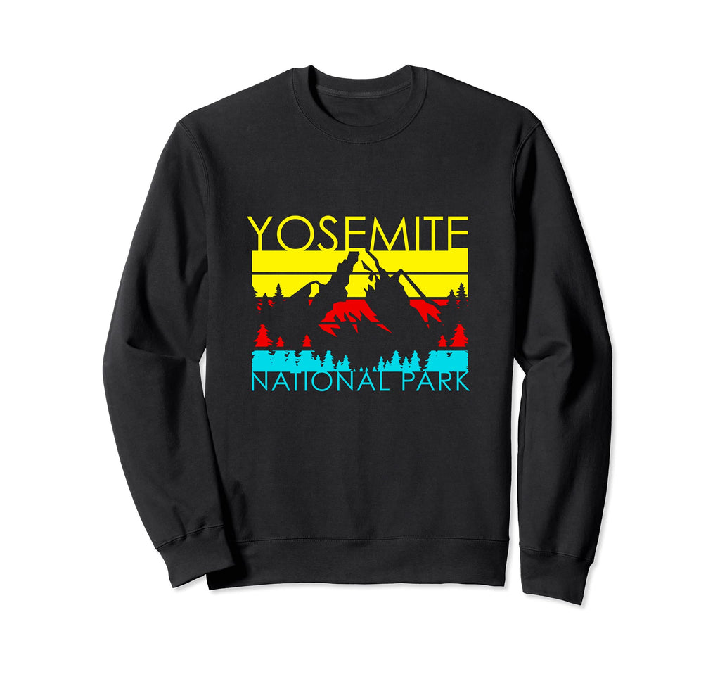 Yosemite National Park Hiking Sweatshirt - Fun Novelty Design Unisex - T-Shirt, Sweatshirt, Hoodie