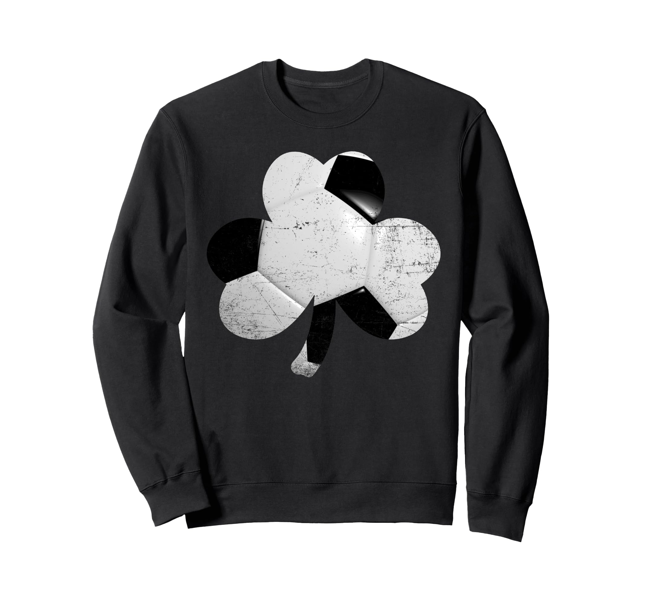 St Patricks Day Shamrock Soccer Sweatshirt - Streetwear Style Men Women - T-Shirt, Sweatshirt, Hoodie