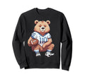 Funny Football Soccer Mom Bear Sweatshirt - Fun Novelty Design Men Women - T-Shirt, Sweatshirt, Hoodie