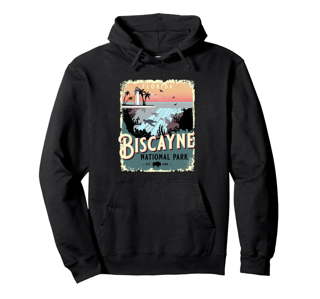 Biscayne National Park Florida Usa Hoodie - Custom Art Print Men Women - T-Shirt, Sweatshirt, Hoodie