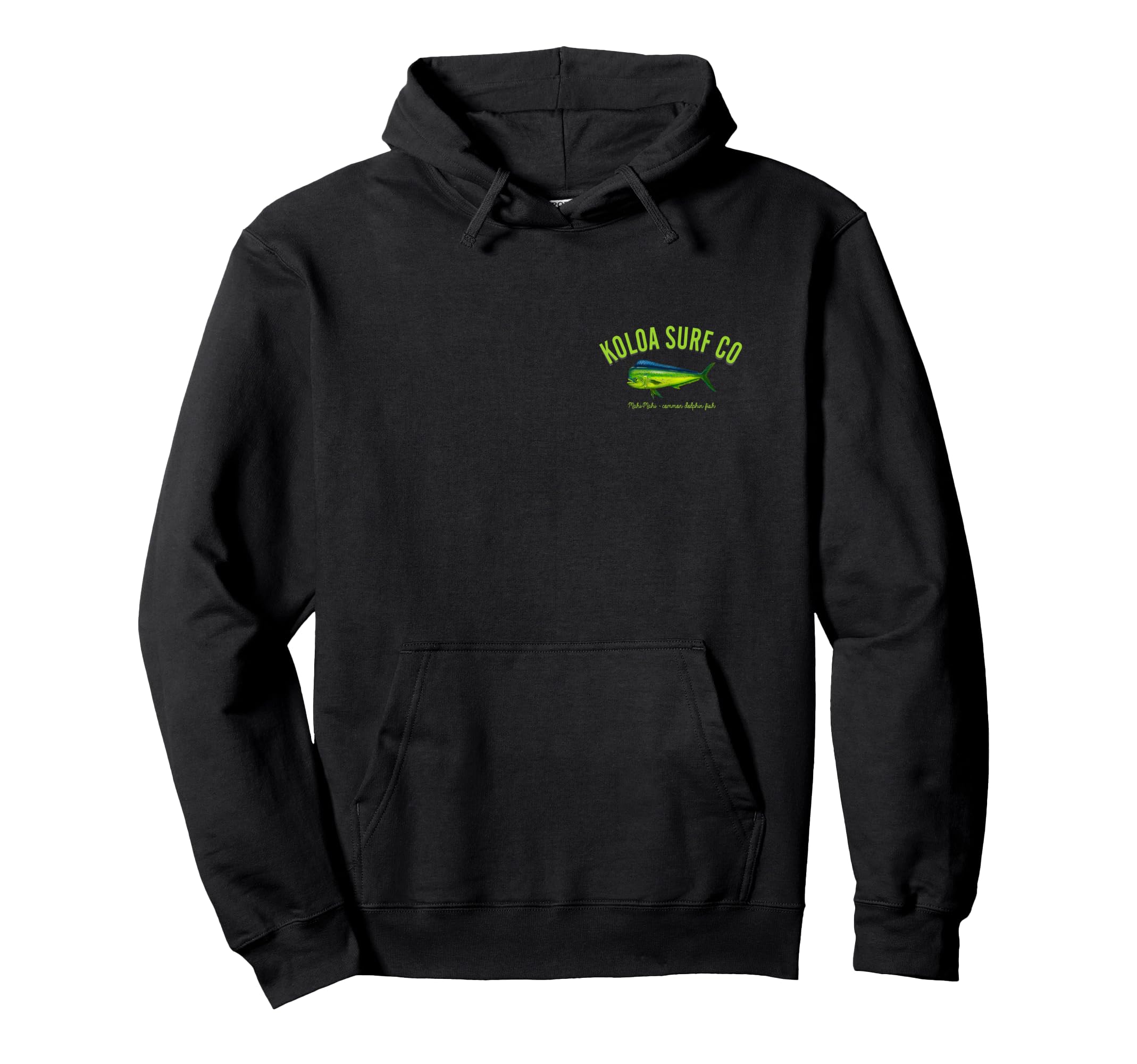 Koloa Surf Mahi Mahi Fishing Logo Sweatshirt - Minimalist Print for Adults - T-Shirt, Sweatshirt, Hoodie