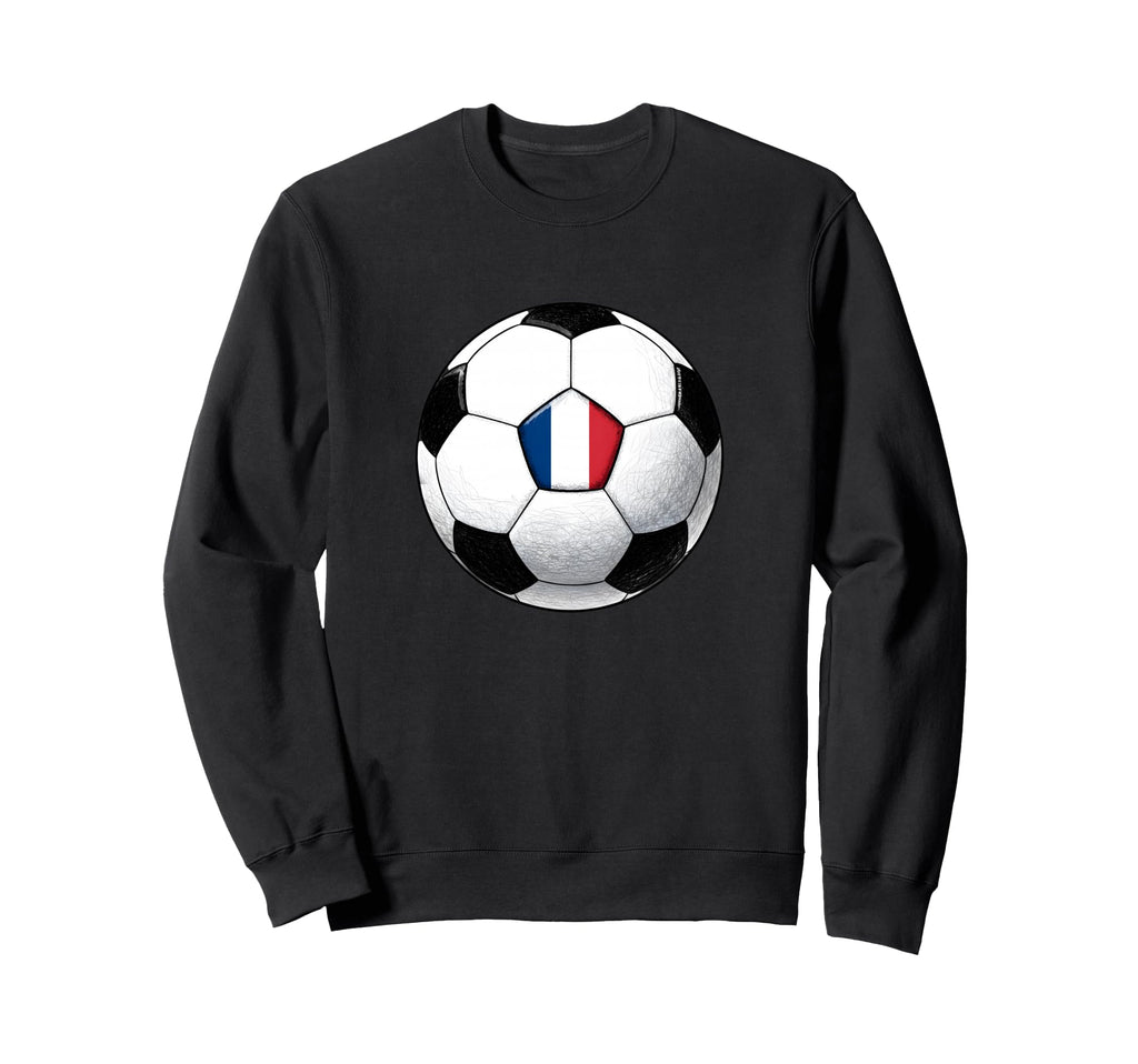 Retro10 Franca Soccer Football Flag Sweatshirt - Fun Novelty Design Unisex - T-Shirt, Sweatshirt, Hoodie
