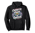 Cassette 80S 90S Party Mixtape Tape Hoodie - Minimalist Print Men Women - T-Shirt, Sweatshirt, Hoodie