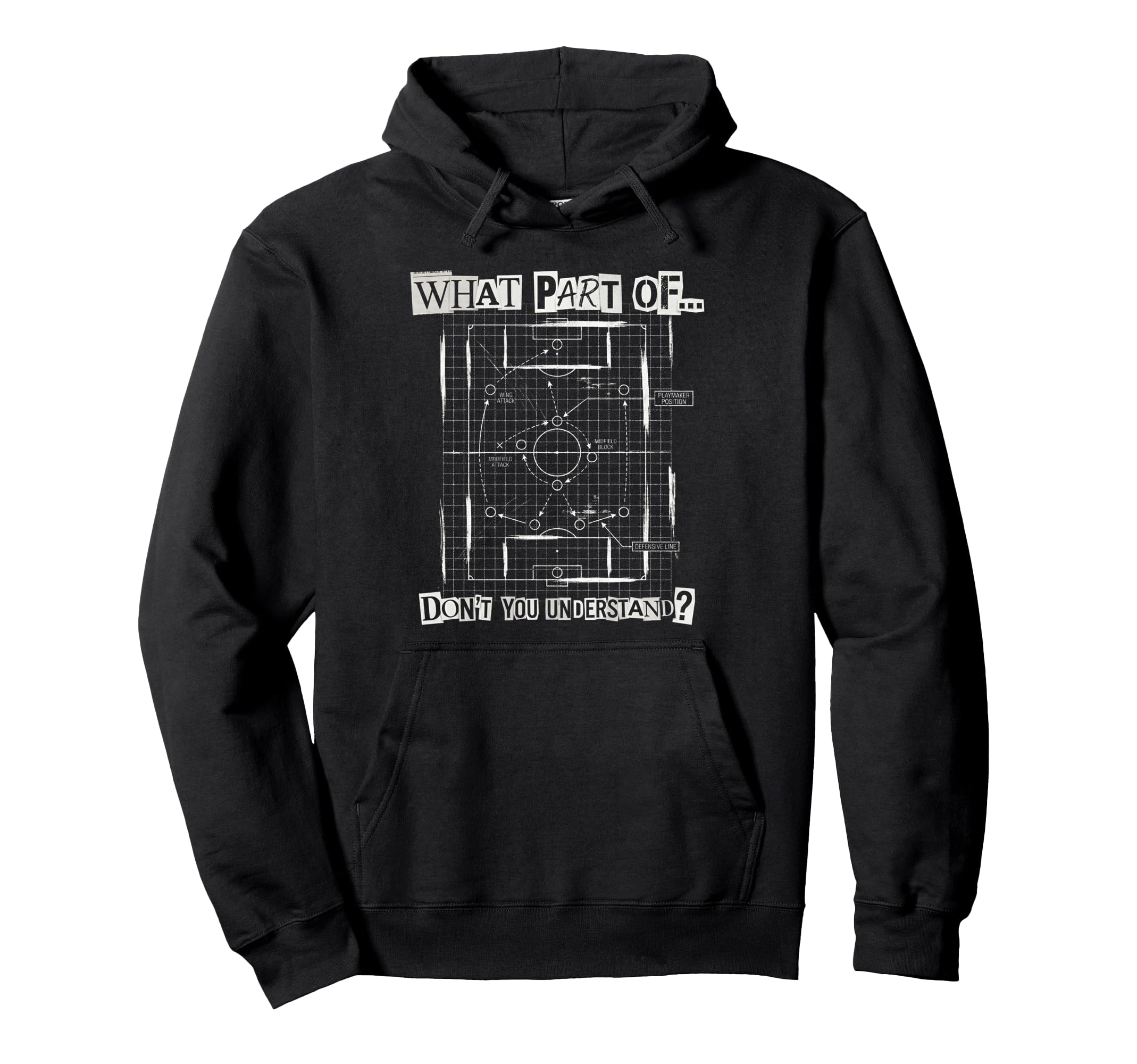 What Part Soccer Tactics Dont You Hoodie - Unique Graphic Unisex - T-Shirt, Sweatshirt, Hoodie