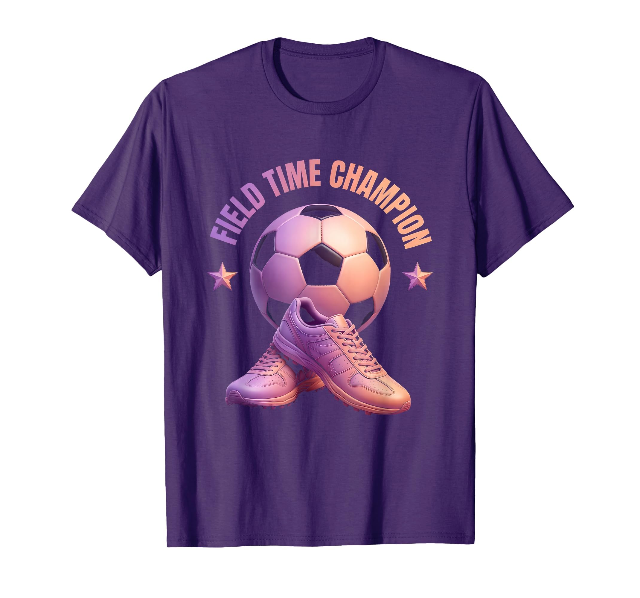Field Time Champion Soccer Mom T-Shirt - Graphic Print Unisex - T-Shirt, Sweatshirt, Hoodie
