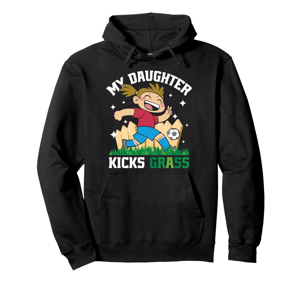 Soccer Dad Soccer Football Player Hoodie - Aesthetic Graphic Unisex - T-Shirt, Sweatshirt, Hoodie