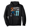Dabbing Birthday Soccer 11Th Birthday Hoodie - Streetwear Style Men Women - T-Shirt, Sweatshirt, Hoodie