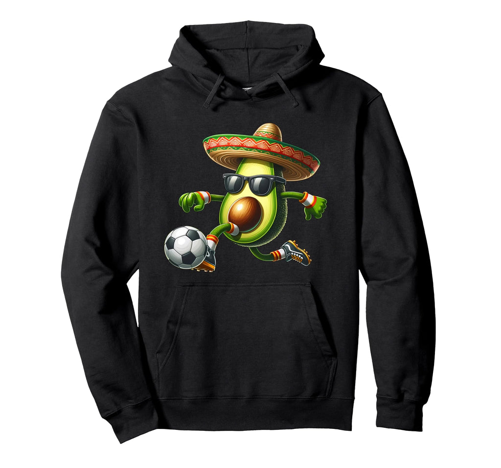 Soccer Lovers Cinco De Mayo Sombrero Hoodie - Aesthetic Graphic Men Women - T-Shirt, Sweatshirt, Hoodie