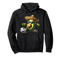 Soccer Lovers Cinco De Mayo Sombrero Hoodie - Aesthetic Graphic Men Women - T-Shirt, Sweatshirt, Hoodie