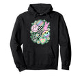 Pastel Groovy Y2K Aesthetic Easter Hoodie - Fun Novelty Design for Adults - T-Shirt, Sweatshirt, Hoodie