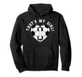 Thats My Soccer Player Mom Dad Jersey Hoodie - Unique Graphic Unisex - T-Shirt, Sweatshirt, Hoodie