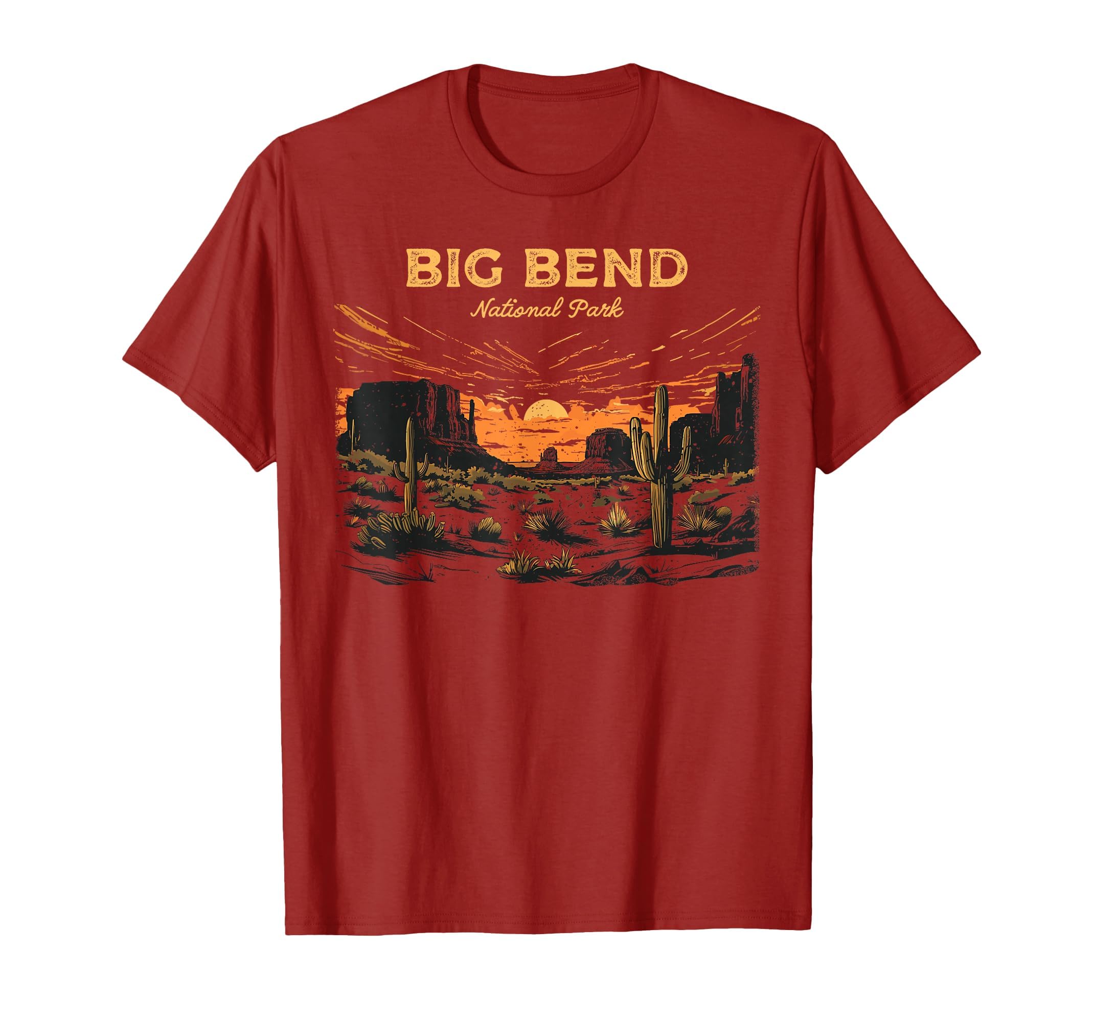 Big Bend National Park Texas T-Shirt - Streetwear Style Unisex - T-Shirt, Sweatshirt, Hoodie