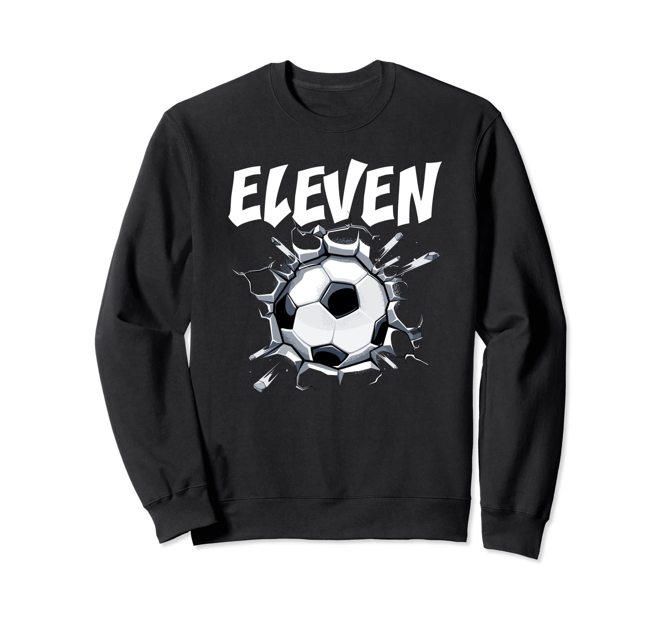 11 Year Old Soccer Birthday Party Sweatshirt - Novelty Apparel Unisex - T-Shirt, Sweatshirt, Hoodie