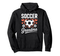Proud Soccer Grandma Sports Mom Game Hoodie - Minimalist Print Men Women - T-Shirt, Sweatshirt, Hoodie