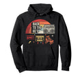 Back To 80S Boombox Cassette Tape Hoodie - Unique Graphic Unisex - T-Shirt, Sweatshirt, Hoodie
