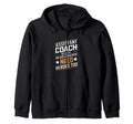 Funny Assistant Coach Soccer Volleyball Jm T-Shirt - Novelty Apparel Unisex - T-Shirt, Sweatshirt, Hoodie