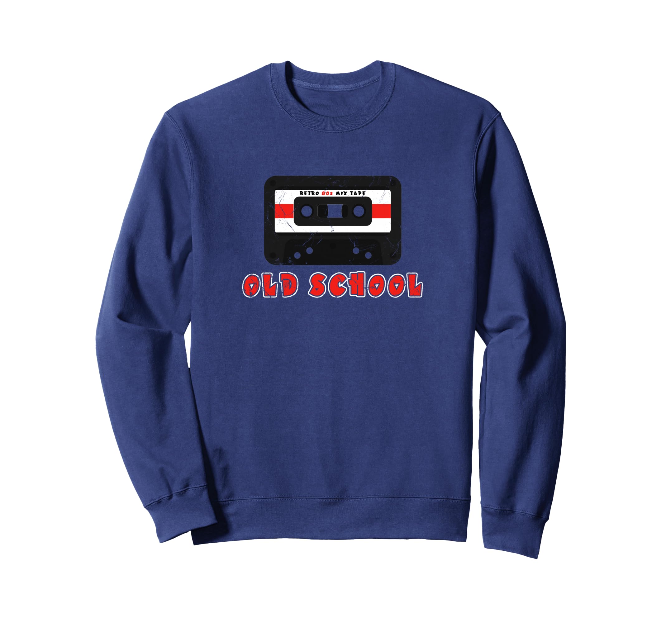 Cassette Tape Hip Hop Music 80S Sweatshirt - Minimalist Print for Adults - T-Shirt, Sweatshirt, Hoodie