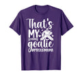 My Goalie Hockey Goalkeeper Mom Hockey T-Shirt - Graphic Print Unisex - T-Shirt, Sweatshirt, Hoodie