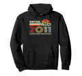 2011 Birthday 2011 Cassette Tape Hoodie - Aesthetic Graphic Men Women - T-Shirt, Sweatshirt, Hoodie