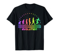 Soccer Evolution Soccer Player T-Shirt - Fun Novelty Design Men Women - T-Shirt, Sweatshirt, Hoodie
