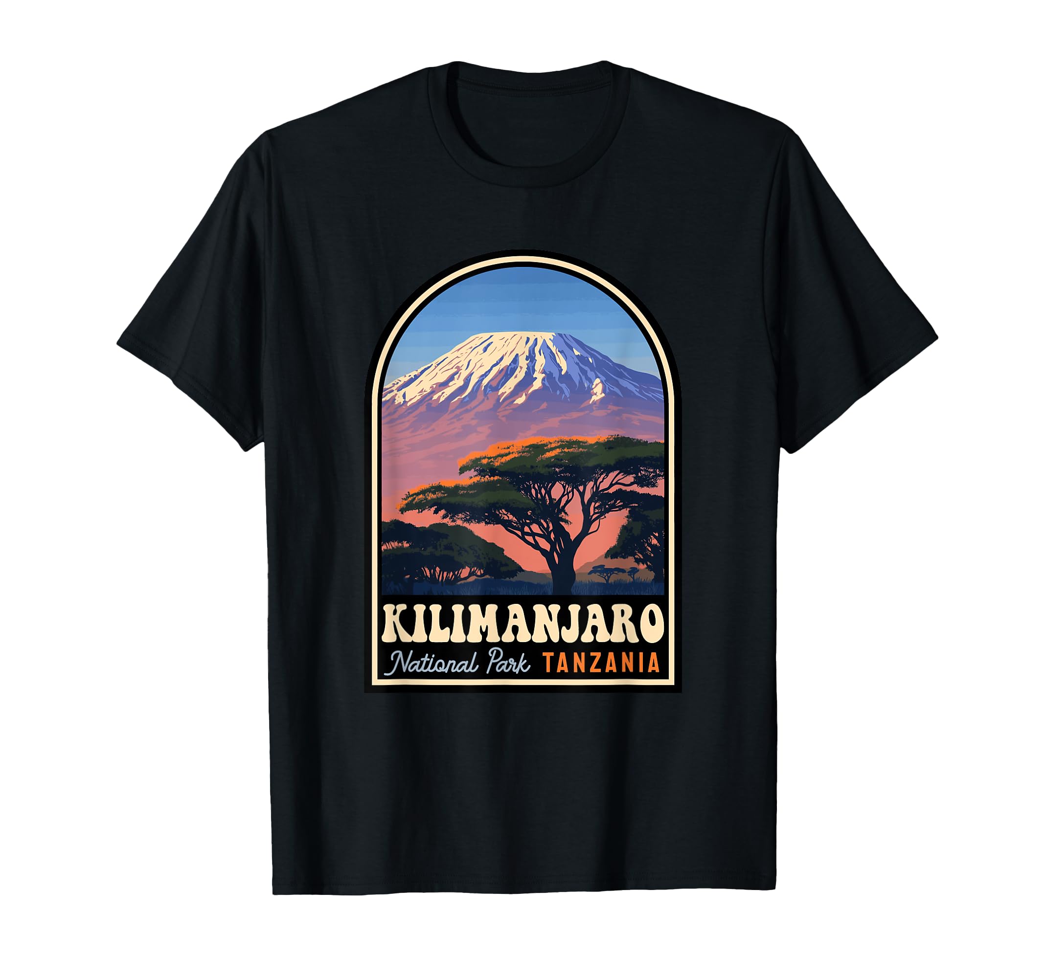 Kilimanjaro National Park Tanzania Mount T-Shirt - Trendy Graphic Unisex - T-Shirt, Sweatshirt, Hoodie