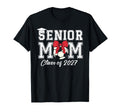 Coquette Bow Senior Mom Class 2027 T-Shirt - Minimalist Print Unisex - T-Shirt, Sweatshirt, Hoodie