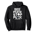 Netminder Ice Hockey Goalkeeper Goalie Hoodie - Graphic Print Unisex - T-Shirt, Sweatshirt, Hoodie