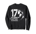 17Th Birthday Soccer Player Football Sweatshirt - Custom Art Print Unisex - T-Shirt, Sweatshirt, Hoodie