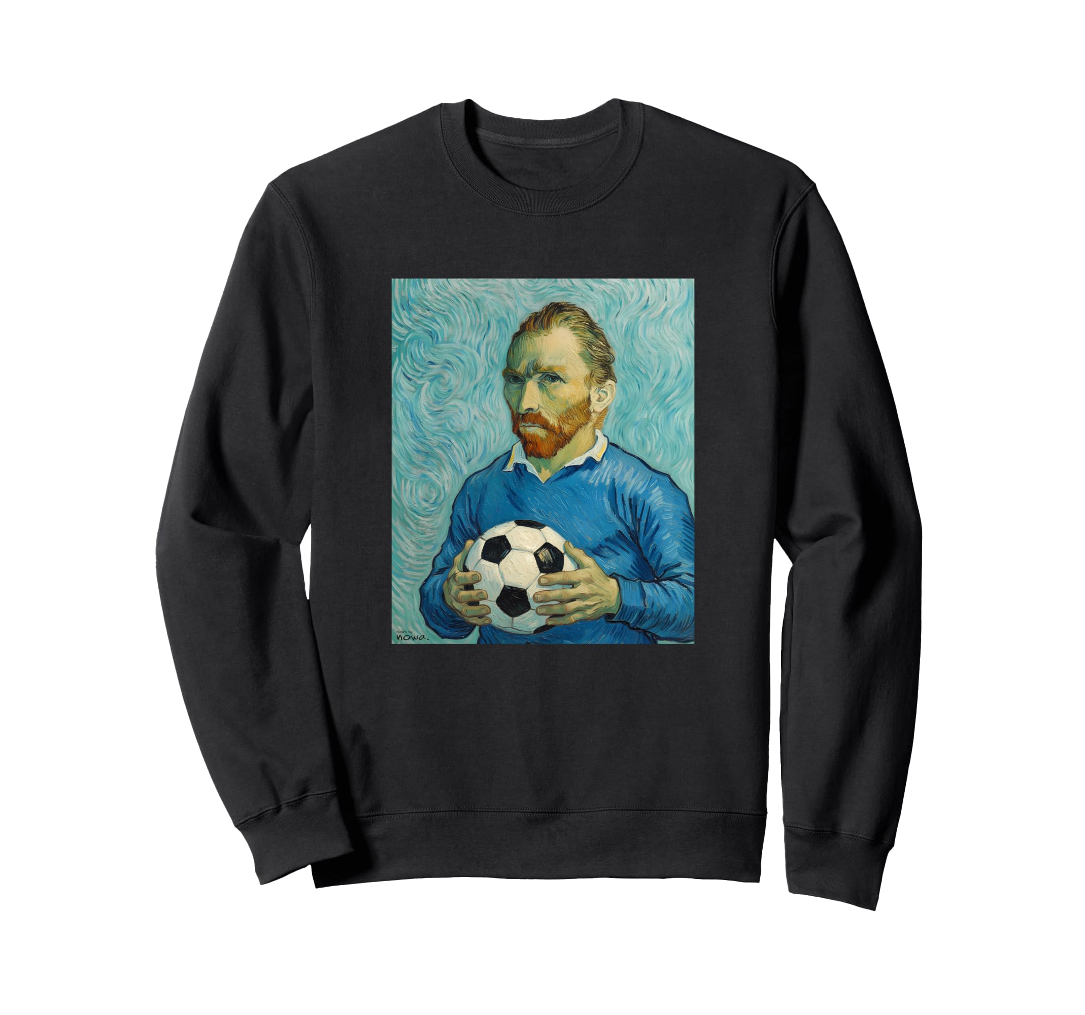 Vincent Loves Football And Soccer Sweatshirt - Custom Art Print for Adults - T-Shirt, Sweatshirt, Hoodie