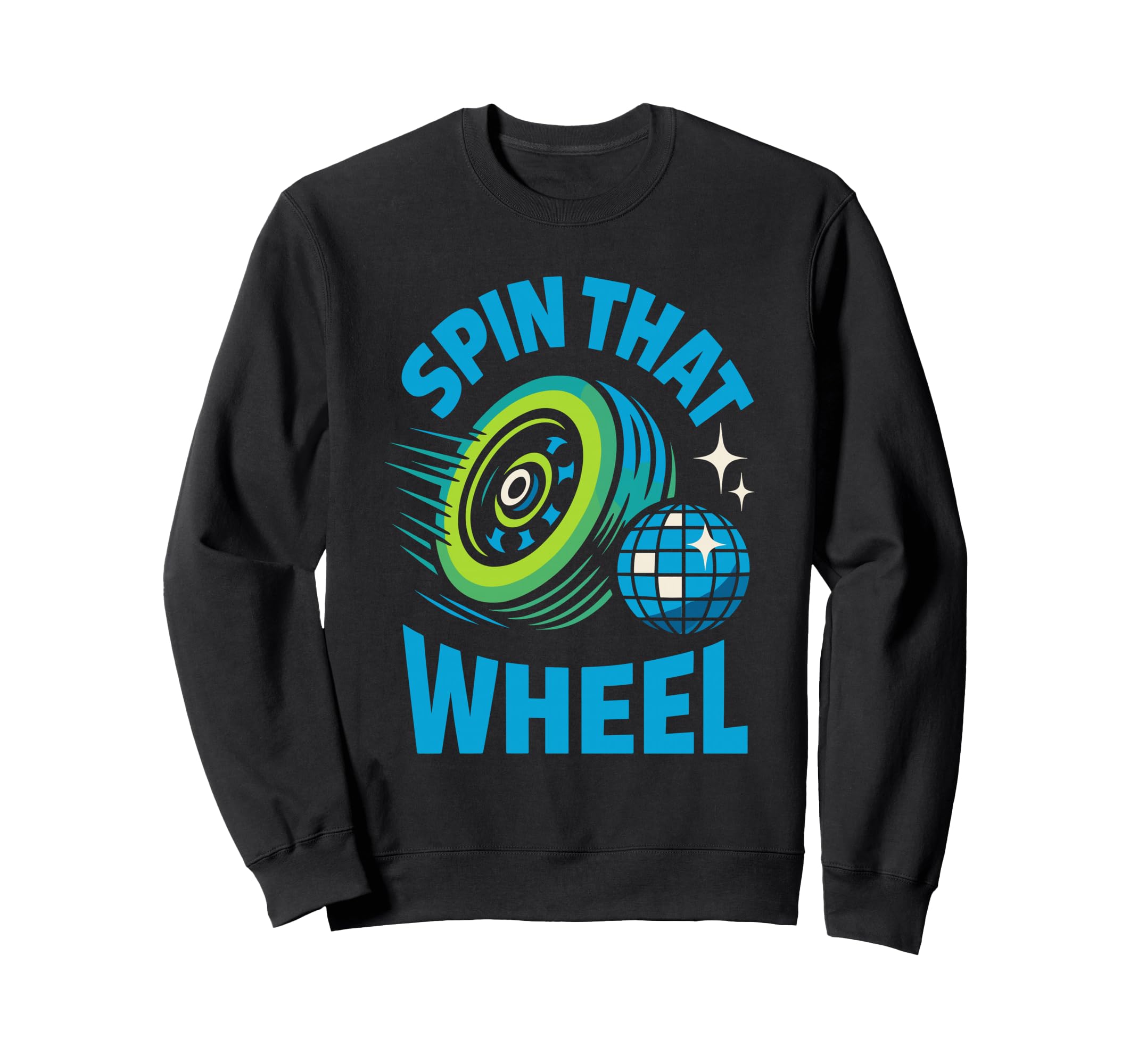 Roller Rink Crew Skate Disco Vibes Sweatshirt - Minimalist Print Unisex - T-Shirt, Sweatshirt, Hoodie