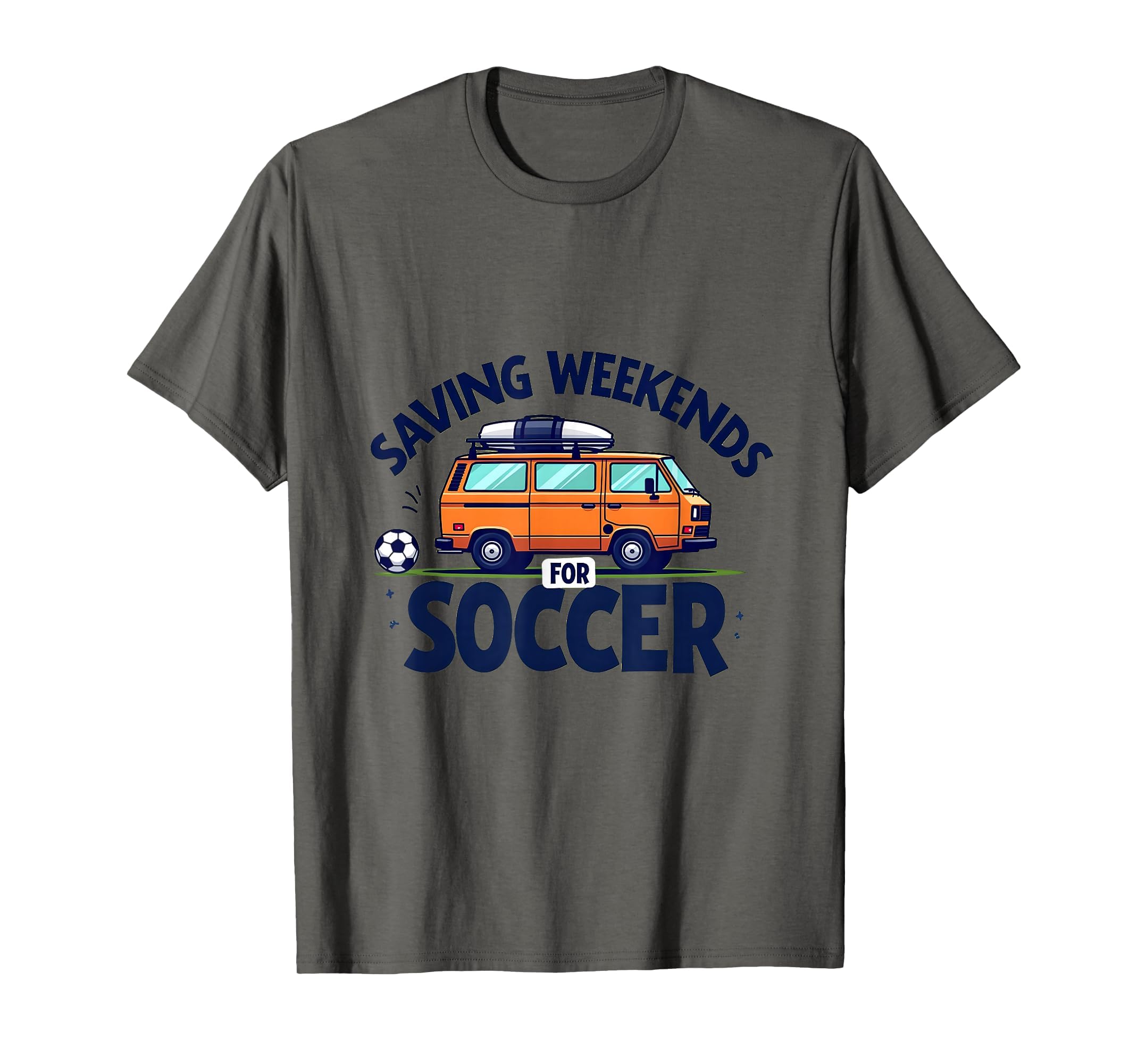 Saving Weekends Soccer Mom T-Shirt - Fun Novelty Design for Adults - T-Shirt, Sweatshirt, Hoodie