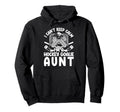 Im Hockey Goalie Aunt Ice Hockey Hoodie - Fun Novelty Design for Adults - T-Shirt, Sweatshirt, Hoodie
