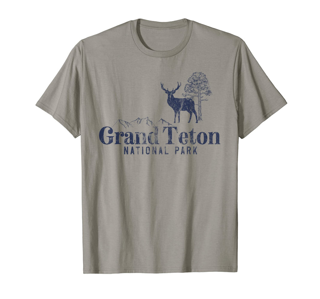 Grand Teton National Park Mountain T-Shirt - Casual Everyday Wear Unisex - T-Shirt, Sweatshirt, Hoodie