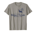 Grand Teton National Park Mountain T-Shirt - Novelty Apparel for Adults - T-Shirt, Sweatshirt, Hoodie