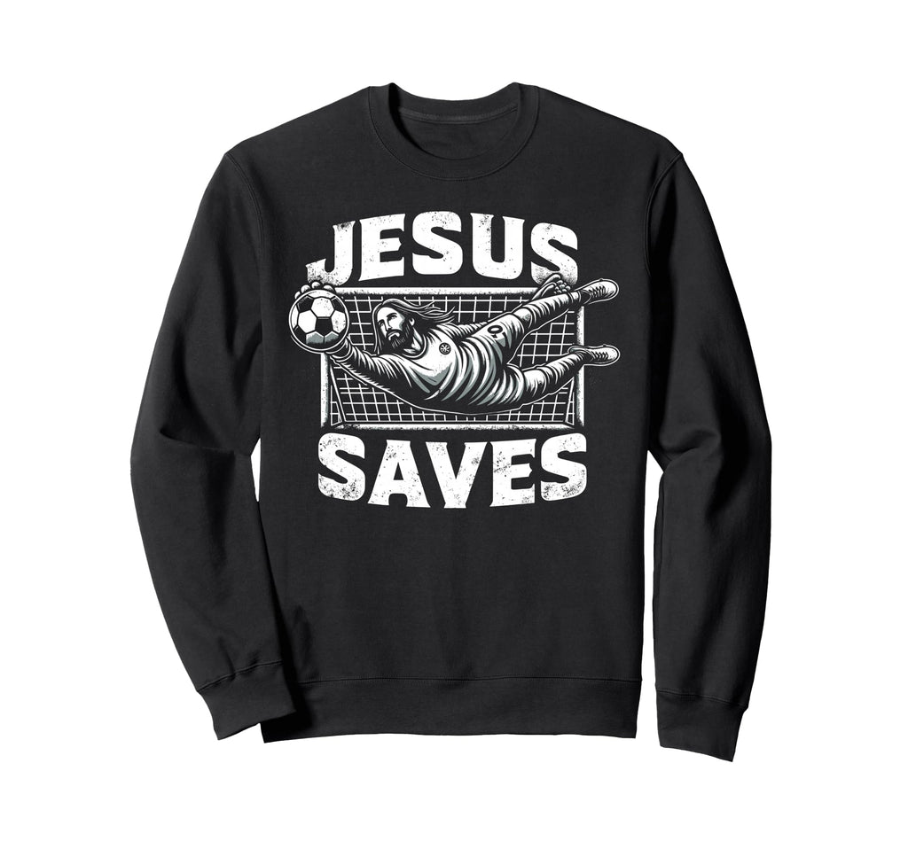 C J S Religious Christian Soccer Hoodie - Custom Art Print Men Women - T-Shirt, Sweatshirt, Hoodie