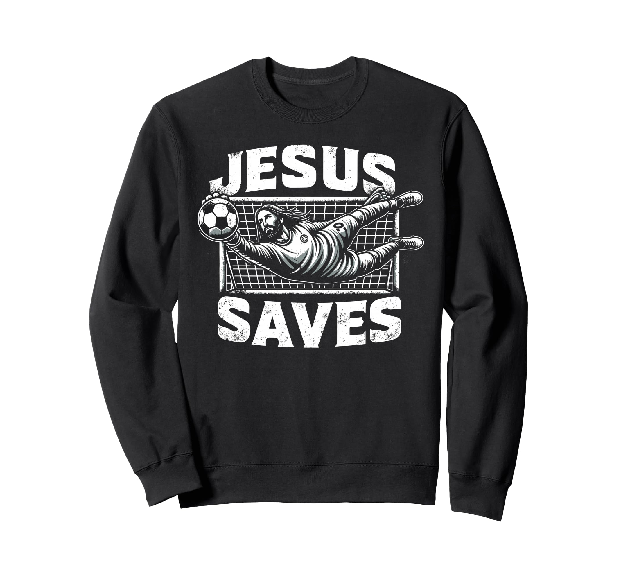 C J S Religious Christian Soccer Hoodie - Custom Art Print Men Women - T-Shirt, Sweatshirt, Hoodie