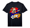 Dabbing Dog Armenia Soccer Fan T-Shirt - Fun Novelty Design Men Women - T-Shirt, Sweatshirt, Hoodie