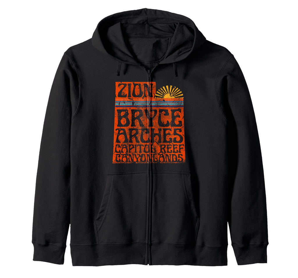 Zion National Park Utah Usa Outdoor T-Shirt - Unique Graphic for Adults - T-Shirt, Sweatshirt, Hoodie