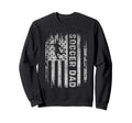 Soccer Dad Flag And Player Silhouette Sweatshirt - Custom Art Print Unisex - T-Shirt, Sweatshirt, Hoodie